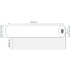 Rotolificio Pugliese ROTOLI CRISTAL PLOTTER 90GR 91,4 X 50 conf. 2 pz - H02021