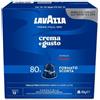 Lavazza Capsule caffè Lavazza gusto Crema e Gusto in alluminio compatibile Nespresso - 7020 - D08636