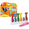 Carioca Pennarelli Carioca Baby Teddy 1+ in conf. da 6 colori assortiti 42815 conf. 6 pz - F00886