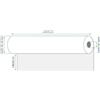 Rotolificio Pugliese ROTOLO CRISTAL PLOTTER 60GR 91,4 X 50 conf. 2 pz - H01807