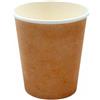 Le Nappage Bicchiere in cartoncino Le Nappage 20 cl senza plastica conf. 50 pz kraft 61014RC - F06925
