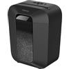 Fellowes Distruggidocumenti a mini frammenti P-4 Fellowes nero - 8 fogli (manuale) - 17 lt - 2 m/min