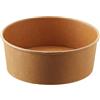 Leone Insalatiera Street Food - 16 x h 6.8 cm - 1300 ml - avana/bianco - Leone - conf. 24 pezzi - Z16398