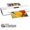 Titanium Plastificatrice A3 a caldo Titanium Office Professional bianca