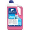 Sanitec Detergente alcolico solventato asciugarapido Sanitec Sanialc con floralcool e antibatterico - 5 L/5 kg - F00329