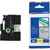 Brother Originale Nastro Brother TZEM931 nero-argento opaco - Z06163