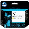 HP Originale Testina di stampa HP 72 (C9384A) nero opaco -giallo - 130634