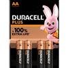 Duracell Pile batterie Duracell Plus 100 AA (Stilo) - 1,5 V (conf. 4)
