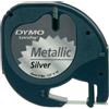 Dymo Originale Nastro Dymo 12mm x 4m (S0721730) nero argento - 345628