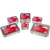 Cuki Professional Pack 25 Contenitori alluminio 6 Porzioni + coperchio Cuki - Z13364