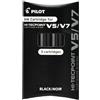 Pilot Ricarica refill nero penna roller Pilot V7 - tratto 0,5 mm (conf. 3)
