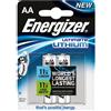 Energizer Pile batterie Energizer Lithium AA (Stilo) - 1,5 V - 3000 mah (conf. 2)