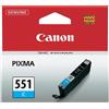 Canon Originale Serbatoio Canon CLI-551 C (6509B001) ciano - 242821