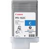 Canon Originale Serbatoio Canon PFI-102C (0896B001AA) ciano - 130242