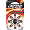 Energizer Pile batterie Energizer Acustiche 312 - 1,45 V - 160 mah (conf. 8)