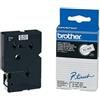 Brother Originale Nastro Brother TC201 nero-bianco - U00867