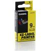 Casio Originale Nastro casio 9mm x 8mt nero su giallo - Z01259