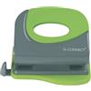 Q-Connect Perforatore a due fori Q-Connect fino a 20 ff grigio/verde KF00995 - P00394