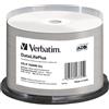 Verbatim Scatola 50 cd-r bulk datalifeplus spind. 1x-52x 700mb stamp.wide inkjet photo - Z09408