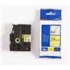 Brother Originale Nastro Brother TZFX651/TZEFX651 (TZEFX651) nero-giallo - Z06162