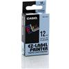 Casio Originale Nastro casio 12mm x 8mt nero su trasparente - Z01264