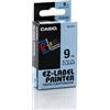 Casio Originale Nastro casio 9mm x 8mt nero su trasparente - Z01261