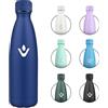 KollyKolla Borraccia Termica 500ml, Borraccia A Prova di Perdite, Senza BPA, Borraccia Acciaio Inox Riutilizzabile, Doppio Isolamento, Bottiglia Acqua Per Bambini, Scuola, Ufficio, Viaggi, Sport, Campeggio