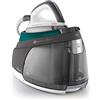 Polti La Vaporella XT120C, Ferro da Stiro a Vapore con Caldaia, Pressione 8,5 Bar, Funzione Eco, Autonomia Illimitata, Capacità 1,5 L, Potenza 2350 W, Steam Pulse 600 g, Turchese e Grigio