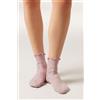 Calzedonia Calzini A Costine In Cotone Rosa