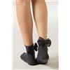 Calzedonia Calze Con Fiocco In Cotone Nero