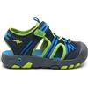KangaROOS K-Trek Trail, Sandali Uomo, Dk Navy Lime, 38 EU