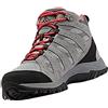 Columbia Redmond 3 Mid Wp, Scarponi da trekking ed escursionismo impermeabili a vita media Donna, Khaki Ii Sea Level 2024, 40.5 EU
