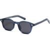 SOJOS Occhiali da sole quadrati retrò rotondi donna uomo vintage classico occhiali da sole con protezione UV400 SJ2316, Blu, m