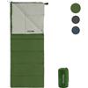 Naturehike Sacco a Pelo per Adulti, Sacco a Pelo Leggero Rettangolare Spliceable 3 Stagioni, per Campeggio all'Aperto, Escursionismo (Verde)