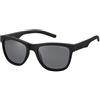 Polaroid PLD 8018/S 47 Occhiali, YYV/Y2 Black Rubber, Unisex-Bambini