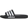 adidas Adilette Shower Slides, Infradito Unisex - Adulto, Core Black / Cloud White, 44.5 EU