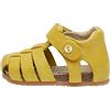 Falcotto Sandali semi chiusi in pelle, Giallo- 26