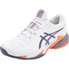 ASICS Court FF 3 Clay, Sneaker Uomo, Bianco/Viola GRIGIASTRO, 46 EU