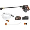 WORX Hydroshot 20 V Max Idropulitrice a batteria | WORX Nitro | PowerShare | Pulizia terrazze e lavaggio auto | max. 56 bar | 220L/H | Include batteria da 4,0 Ah e caricatore | WG633E