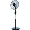 Ariete 846 Freshair Ventilatore a Piantana, 3 Velocità, Elica a 3 Pale, Funzione Oscillazione e Inclinazione, 45 W, 40X40X130 Cm, Plastica, Nero