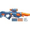 Nerf Hasbro Nerf Elite 2.0 Eaglepoint RD-8, Blaster Giocattolo, Per Bambini e Bambine da 8 Anni in Su, Mirino e Canna Staccabili, Include 16 Dardi Originali Nerf Elite, Blu e Arancione