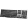 OMOTON Tastiera Bluetooth per Mac (MacBook/MacBook Air/MacBook Pro/iMac/iMac Pro/Mac Pro), wireless ricaricabile, per Mac OS con 3 canali Bluetooth, Italiano QWERTY Layout