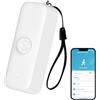 QXMH Sensore di movimento intelligente, sensore di movimento PIR WiFi per sistema di allarme, con monitoraggio remoto dell'app, attivazione di luci e scene, compatibile con Alexa.1PCS