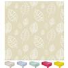 Home Direct Tovaglia in tela cerata plastificata rettangolare 140 x 200cm Le foglie Beige