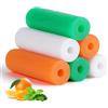 OFFCUP Aligner Chewies, 6 Pezzi Seater Aligner, Vassoio Chewies, Vassoi Allineatori, Allineatore Allineatori, Seater in 3 Colori (Verde Bianco Arancio)