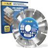 S&R Disco Diamante125 PREMIUM per Cemento Armato Granito Pietra naturale Mattoni. Disco a Segmenti di alta qualità