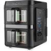 Salter Friggitrice ad aria verticale con doppio cassetto, cuoce su 4 livelli, capacità di 9L attraverso due cestelli da 4.5L, design salvaspazio, 12 funzioni di cottura con Sync & Match, senza PFAS
