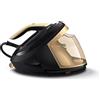 Philips Domestic Appliances Philips PerfectCare 8000 Series Ferro da Stiro con Caldaia - 2700W, Colpo di Vapore 700g, Pressione 8,5 Bar, Tecnologia OptimalTEMP, Serbatoio 1,8 l, Nero/Oro (PSG8140/80)