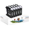 Tinnee 5X LC223 Cartucce d'inchiostro di Ricambio per Brother LC223XL Brother LC221 XL Cartucce per Brother MFC-J5625DW MFC-J5620DW MFC-J880DW MFC-J4620DW MFC-J4420DW MFC-J480DW DCP-J562DW MFC-J5320DW