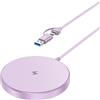 BENFEI Caricatore Wireless Magnetico 15W Compatibile con Caricatore MagSafe, iPhone 16,15 Pro/Plus/Pro Max, iPhone 14 13 12 Series, Pad di ricarica wireless Mag Safe, Caricatore Mag